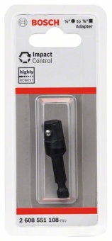 Адаптер для ударных головок торцовых ключей 3/8", Impact Control 50 mm 2608551108 (2.608.551.108)